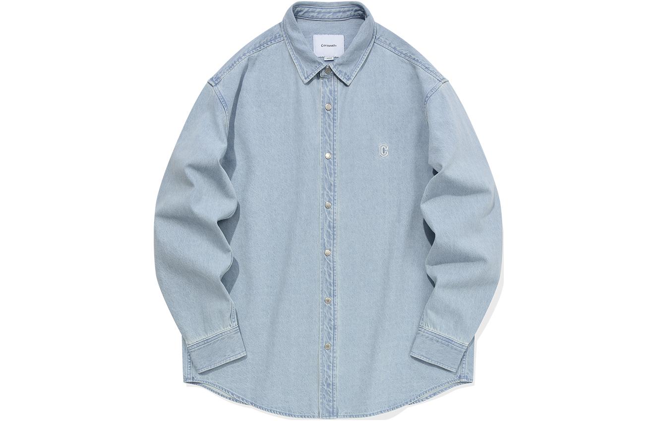 COVERNAT Рубашка унисекс светло-голубая
COVERNAT Рубашка унисекс светло-голубая
