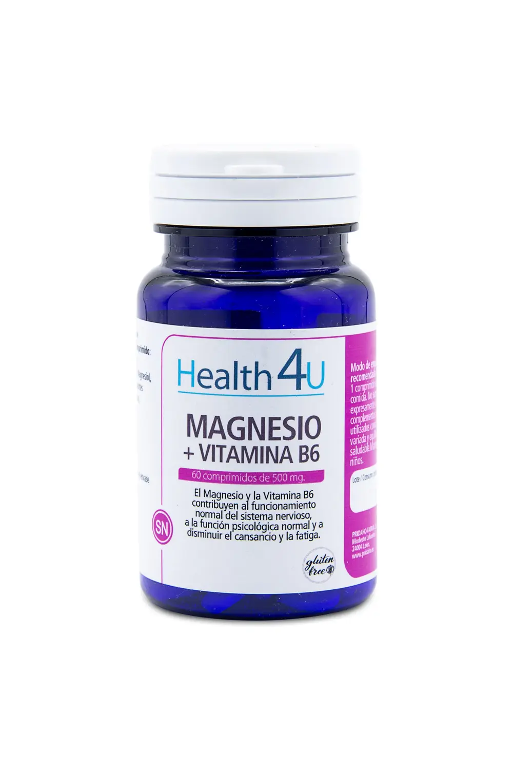 Нормальное функционирование нервной системы Magnseio + Vitamina B6 H4U, 60 UD
Нормальное функционирование нервной системы Magnseio + Vitamina B6 H4U, 60 UD