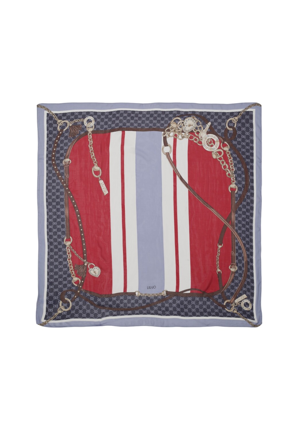 Шарф Liu Jo из модала, синий/красный
Шарф Liu Jo из модала, синий/красный