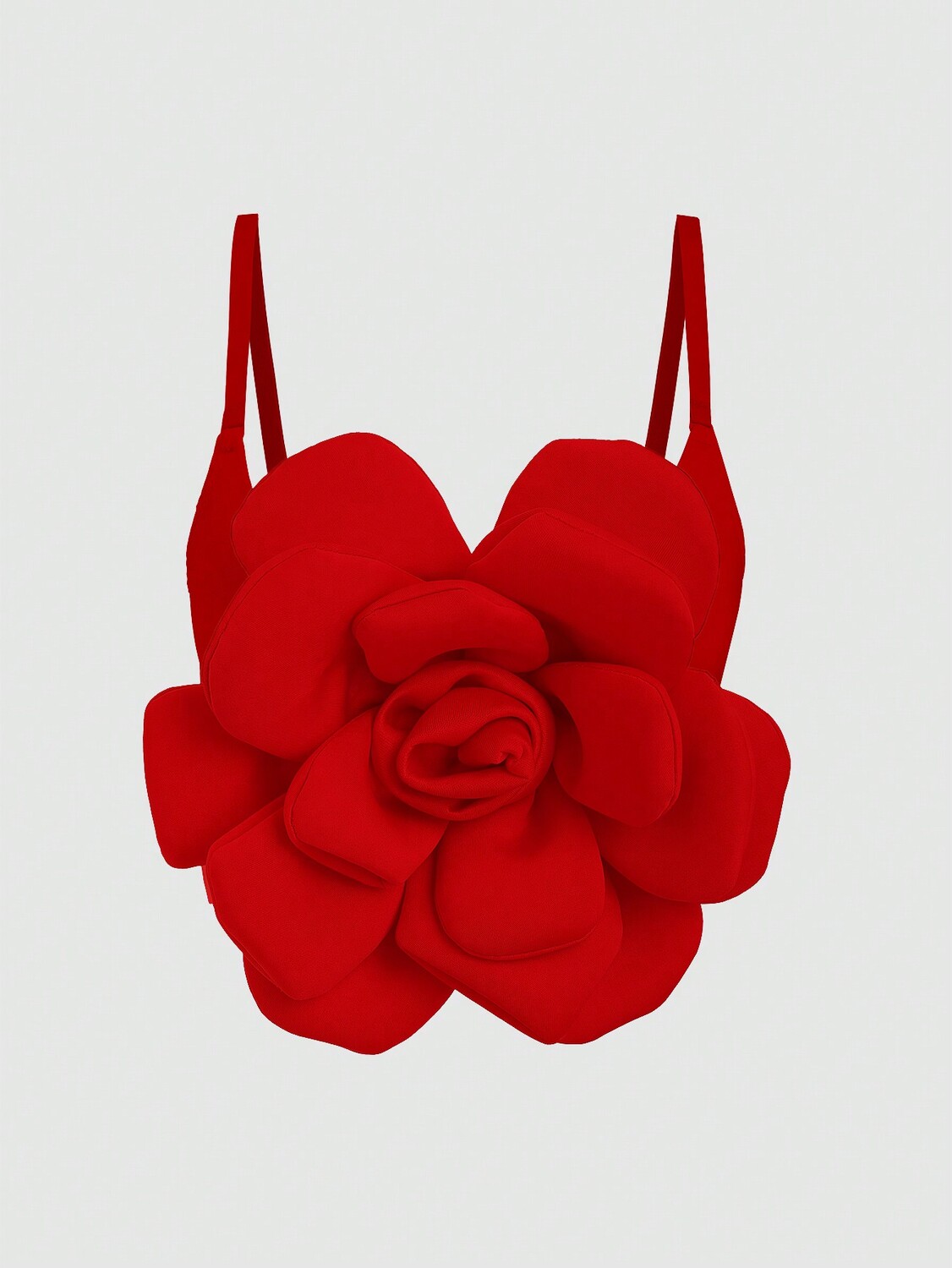 SHEIN MOD Женская однотонная майка на бретельках с 3D цветочным декором, красный цвет
SHEIN MOD Женская однотонная майка на бретельках с 3D цветочным декором, красный цвет