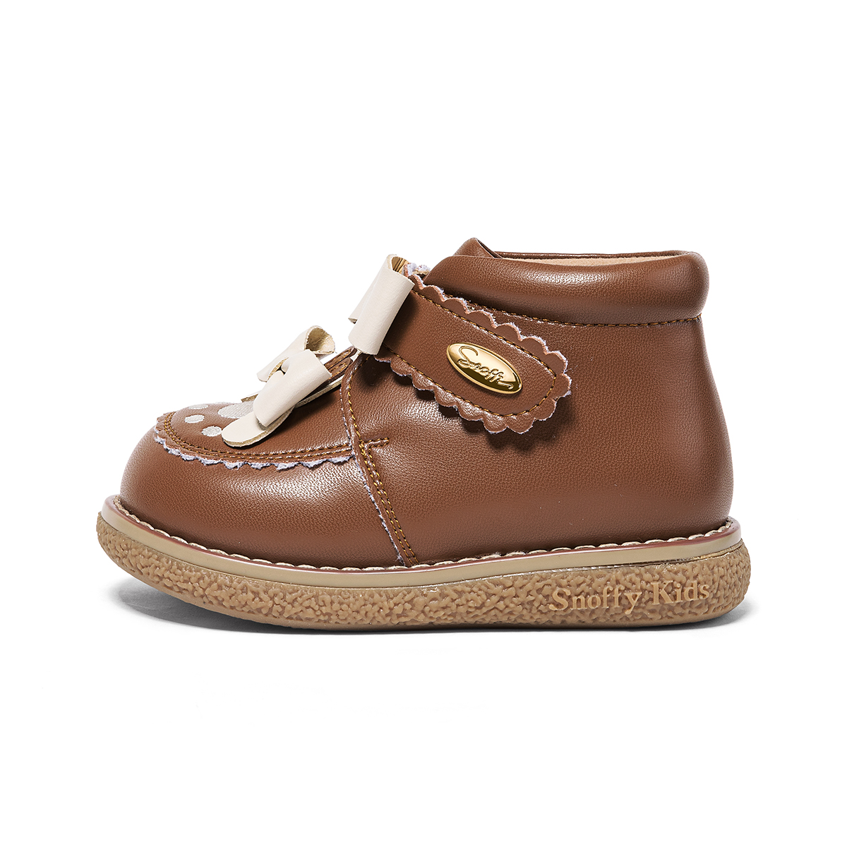 Коллекция милой обуви. Дышащая кожаная обувь для детей. Snoffy, коричневый
Коллекция милой обуви. Дышащая кожаная обувь для детей. Snoffy, коричневый