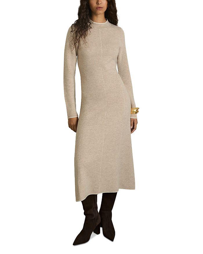 Вязаное платье Мила REISS, коричневый/бежевый
Вязаное платье Мила REISS, коричневый/бежевый