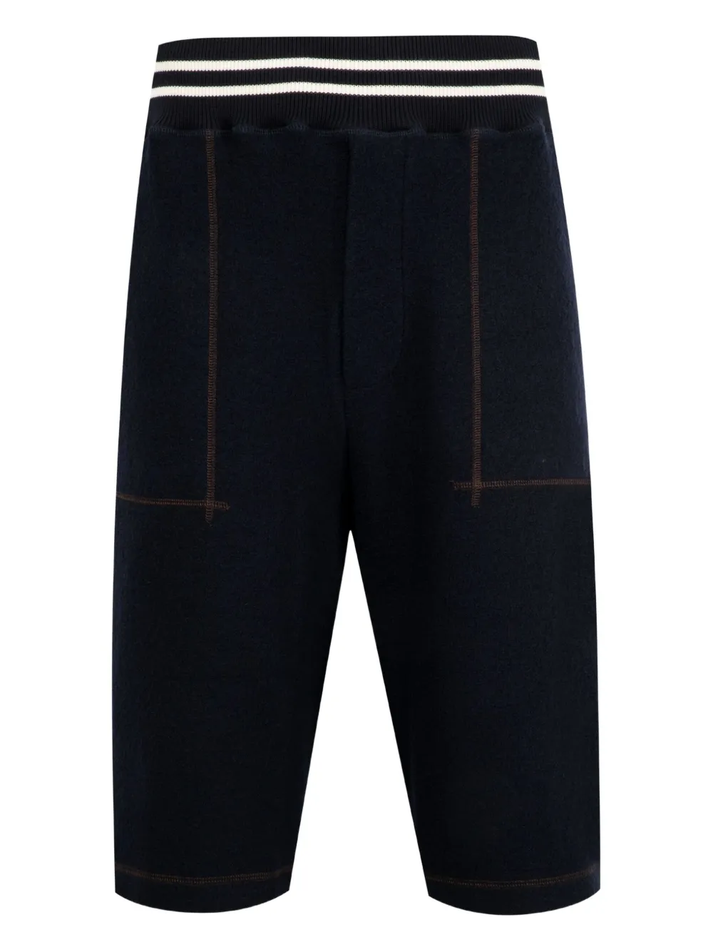 Шорты October с эластичным поясом Wales Bonner, синий
Шорты October с эластичным поясом Wales Bonner, синий