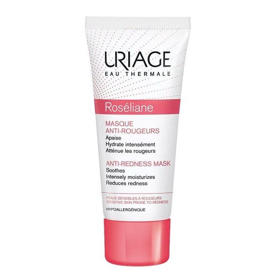 Успокаивающая маска для чувствительной кожи, 40 мл Uriage, Roseliane Anti-Redness Mask
Успокаивающая маска для чувствительной кожи, 40 мл Uriage, Roseliane Anti-Redness Mask