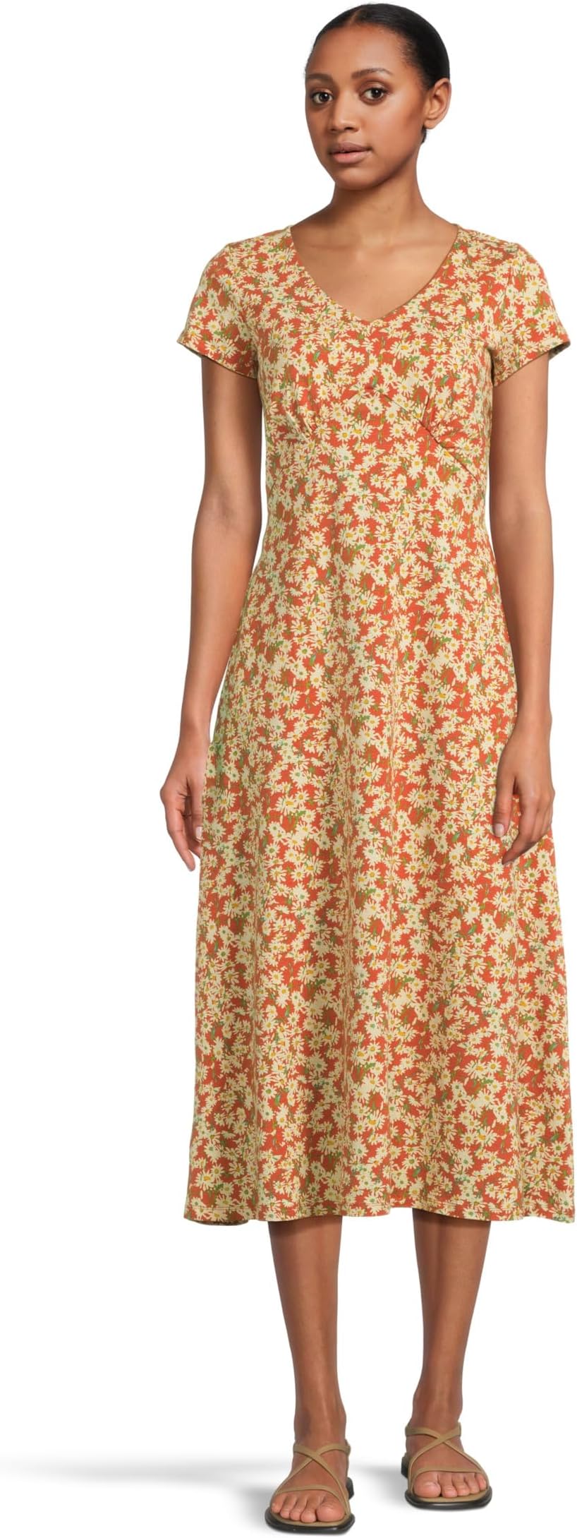Платье Toad&Co Rose Midi Short Sleeve Dress, Mango Daisy Field Print
Платье Toad&Co Rose Midi Short Sleeve Dress, Mango Daisy Field Print