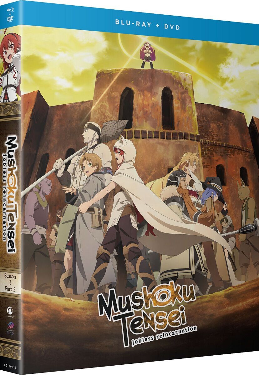 Blu-Ray диск Mushoku Tensei Jobless Reincarnation Season 1 Part 2 Blu-ray/DVD
Blu-Ray диск Mushoku Tensei Jobless Reincarnation Season 1 Part 2 Blu-ray/DVD