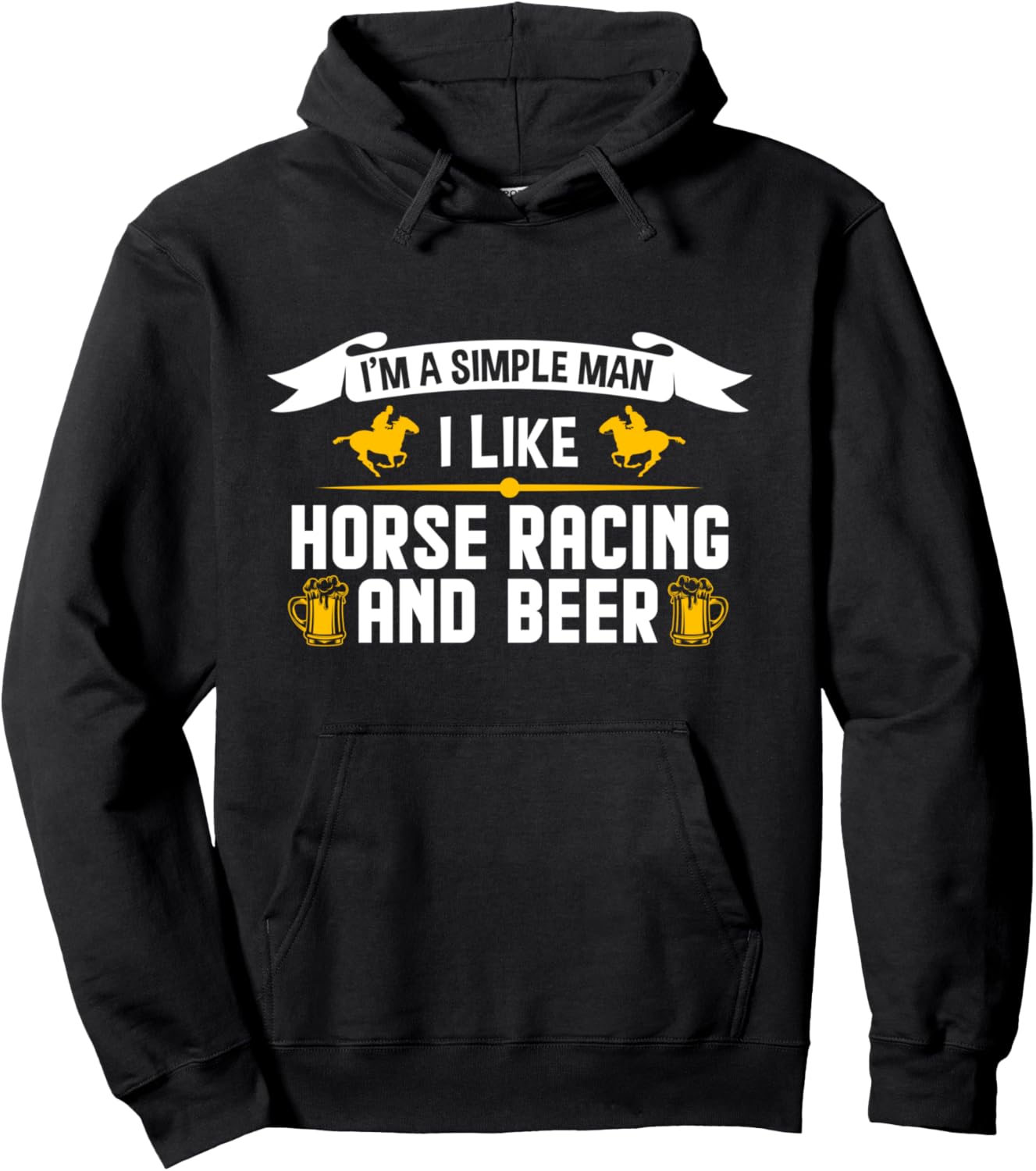 Толстовка, Я простой человек, как скачки или пиво. Я в толстовке Beer & Horse Racing Gifts, черный
Толстовка, Я простой человек, как скачки или пиво. Я в толстовке Beer & Horse Racing Gifts, черный