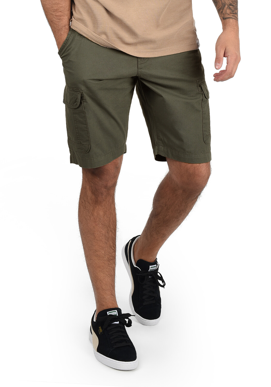 Тканевые шорты BLEND Cargo, зеленый
Тканевые шорты BLEND Cargo, зеленый