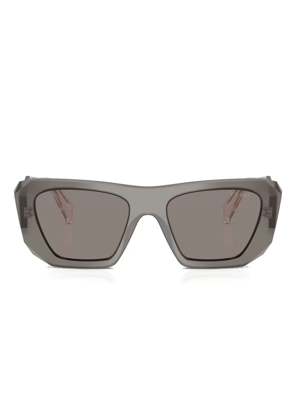 Солнцезащитные очки с геометрической оправой Symbole Prada, серый
Солнцезащитные очки с геометрической оправой Symbole Prada, серый