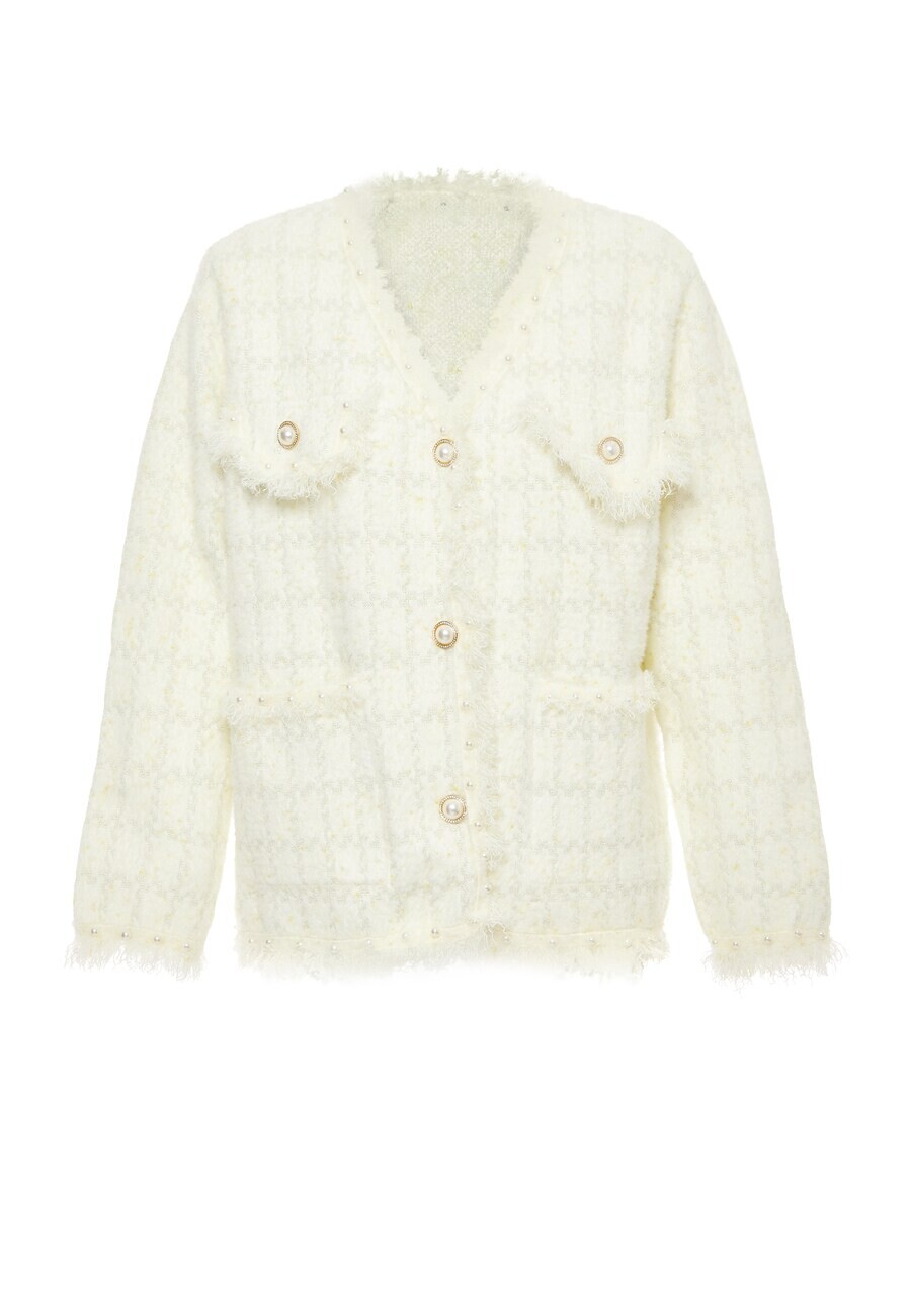 Вязаный кардиган Zitha, цвет Off White/Natural White
Вязаный кардиган Zitha, цвет Off White/Natural White