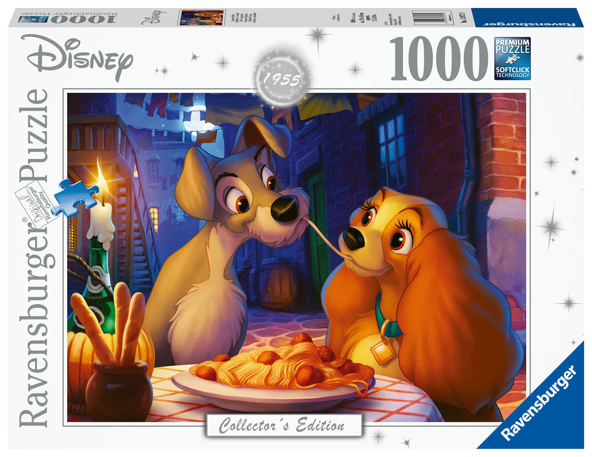 Пазл Ravensburger, Walt Disney The Tramp in Love, 1000 шт.
Пазл Ravensburger, Walt Disney The Tramp in Love, 1000 шт.