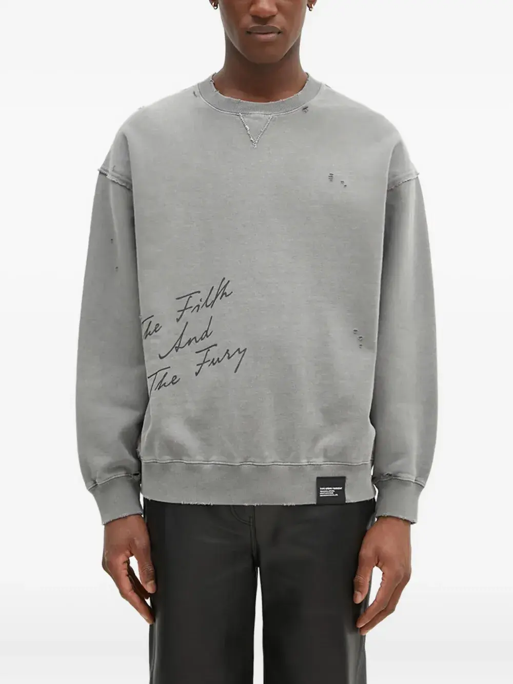 Свитшот с эффектом потертости и круглым вырезом Neighborhood, серый
Свитшот с эффектом потертости и круглым вырезом Neighborhood, серый