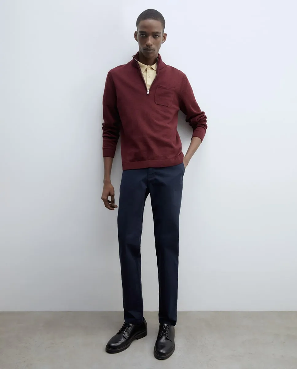 Узкие хлопковые брюки Sfera, морской
Узкие хлопковые брюки Sfera, морской