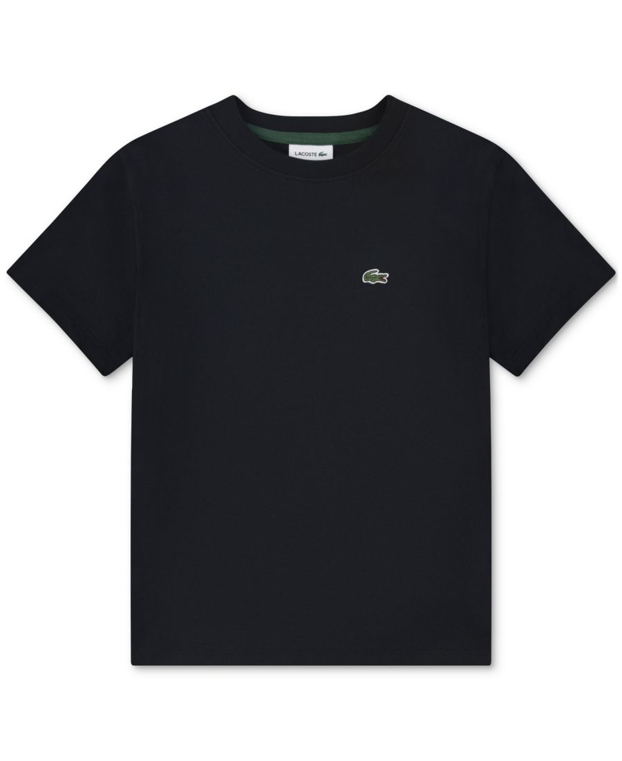 Хлопковая футболка с коротким рукавом для мальчиков (Big Boys Short-Sleeve Cotton Core T-Shirt) Lacoste, Noir
Хлопковая футболка с коротким рукавом для мальчиков (Big Boys Short-Sleeve Cotton Core T-Shirt) Lacoste, Noir