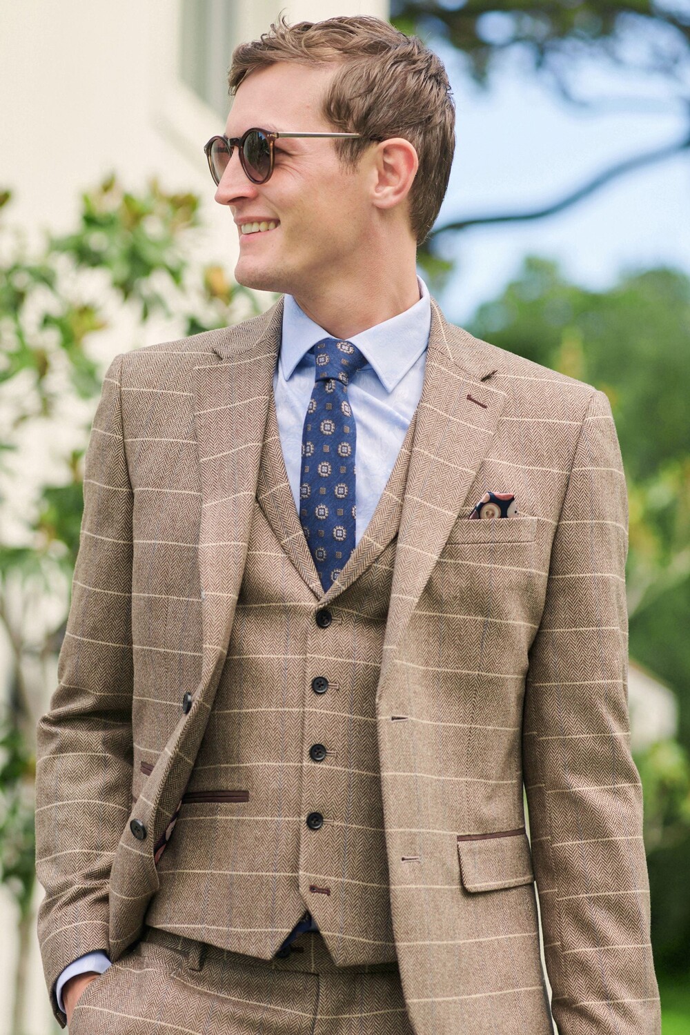 Пиджак из смесовой шерсти в клетку Next
Пиджак из смесовой шерсти в клетку Next