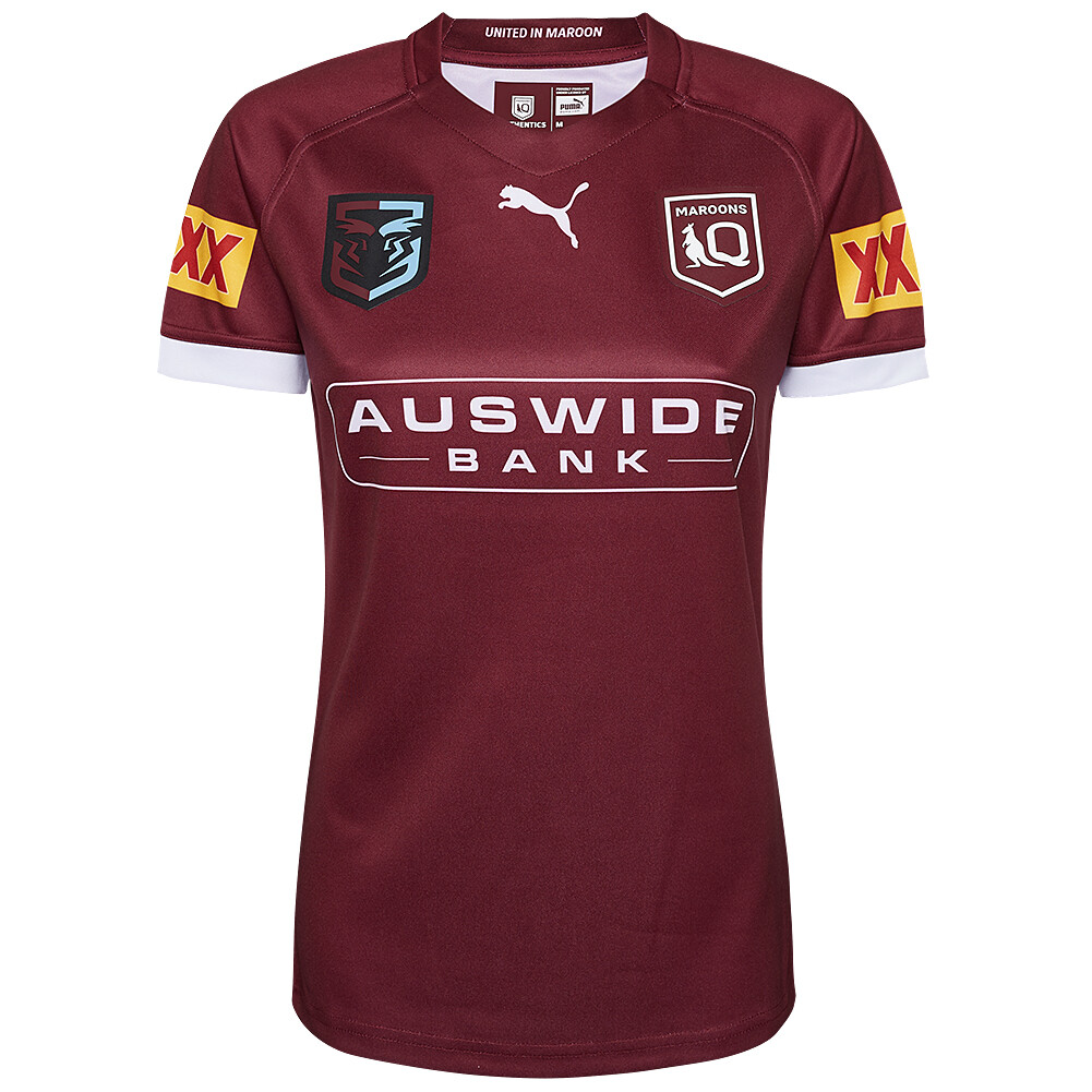 Женская майка Queensland Maroons QLD PUMA по регби
Женская майка Queensland Maroons QLD PUMA по регби