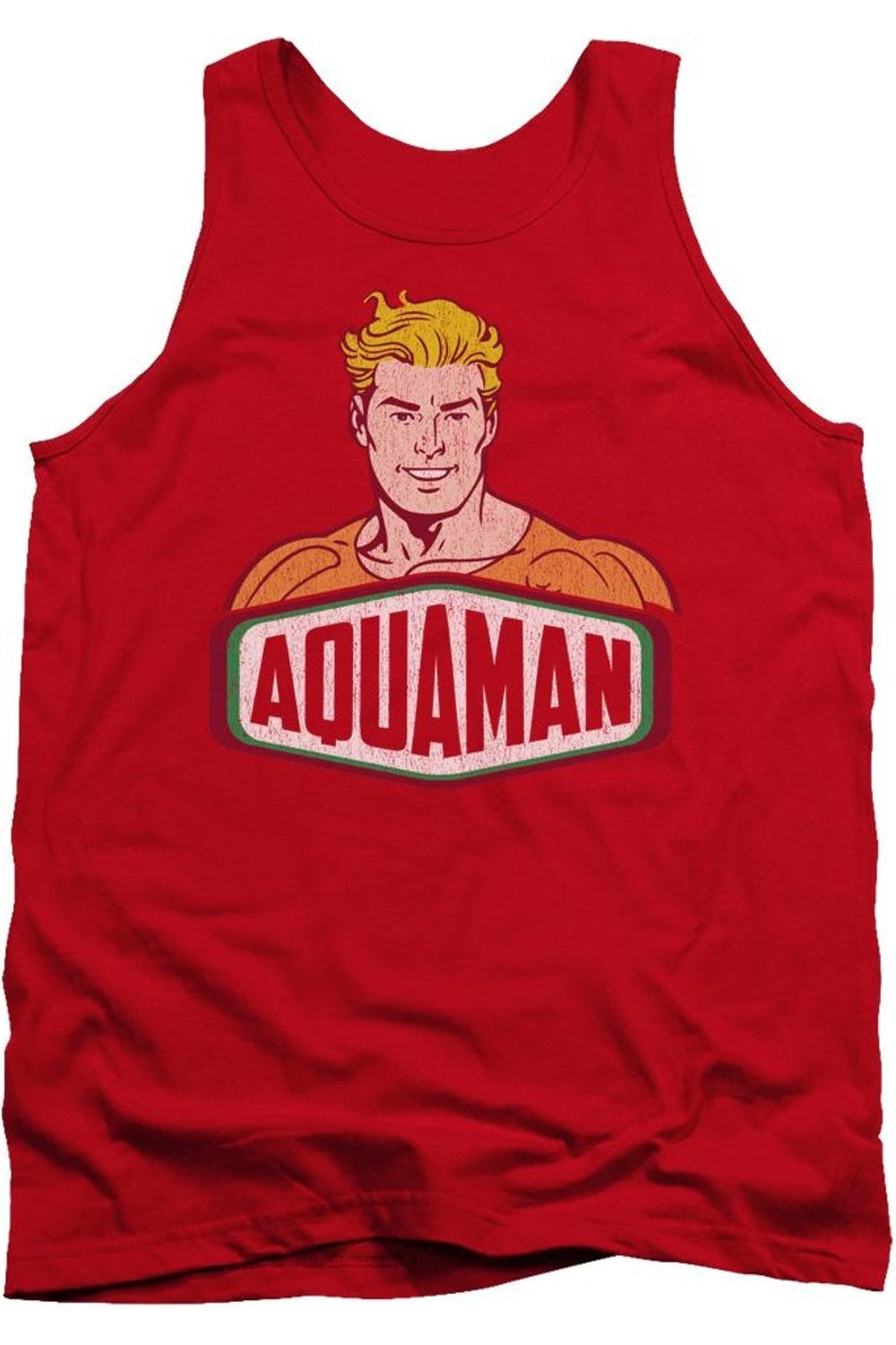 Комиксы DC Аквамен Знак Взрослый Майка Gildan, красный
Комиксы DC Аквамен Знак Взрослый Майка Gildan, красный