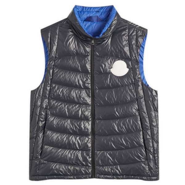 Блестящий жилет менелао Moncler, черный
Блестящий жилет менелао Moncler, черный