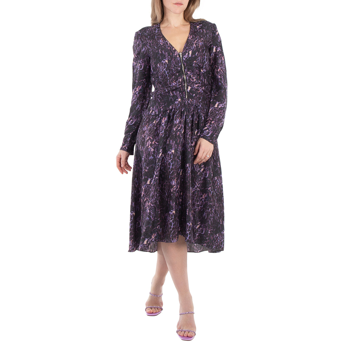 Платье миди из шелковой смеси от Isabel Marant Magay, darkplum
Платье миди из шелковой смеси от Isabel Marant Magay, darkplum