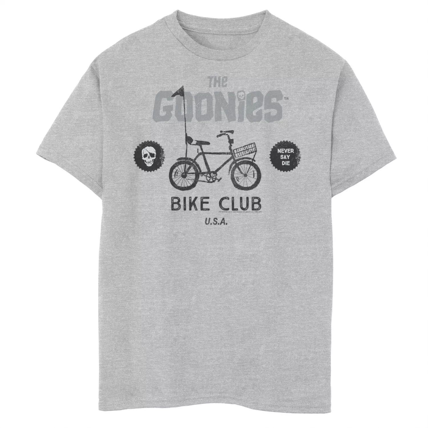 Футболка с графическим рисунком The Goonies Bike Club Never Say Die для мальчиков 8–20 лет Licensed Character
Футболка с графическим рисунком The Goonies Bike Club Never Say Die для мальчиков 8–20 лет Licensed Character