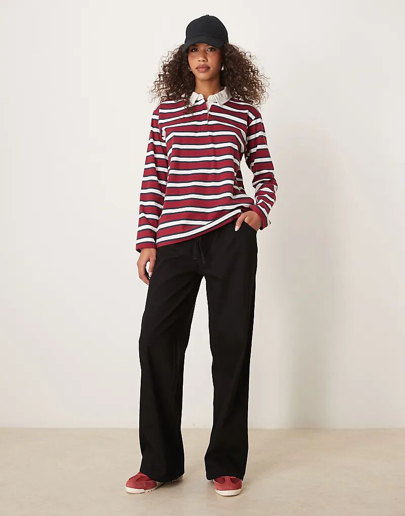 Легкие джинсовые джоггеры с завязками на талии черного цвета ASOS DESIGN
Легкие джинсовые джоггеры с завязками на талии черного цвета ASOS DESIGN