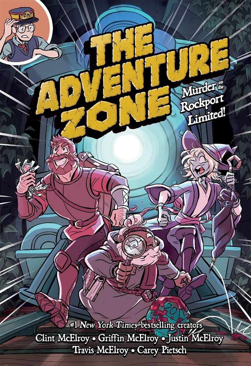Новелла The Adventure Zone Volume 2 Murder on the Rockport Limited! Graphic Novel
Новелла The Adventure Zone Volume 2 Murder on the Rockport Limited! Graphic Novel
