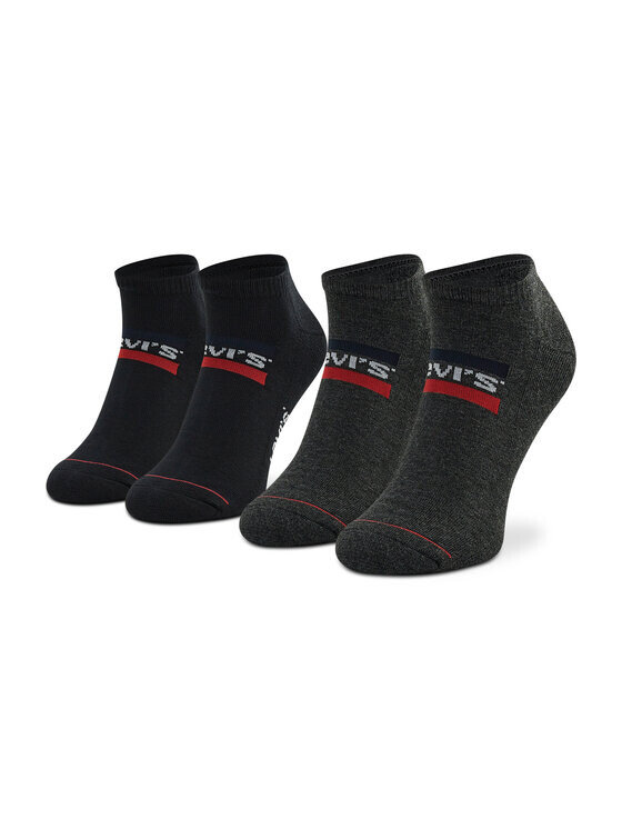 Комплект из 2 низких носков унисекс Levi's, черный
Комплект из 2 низких носков унисекс Levi's, черный