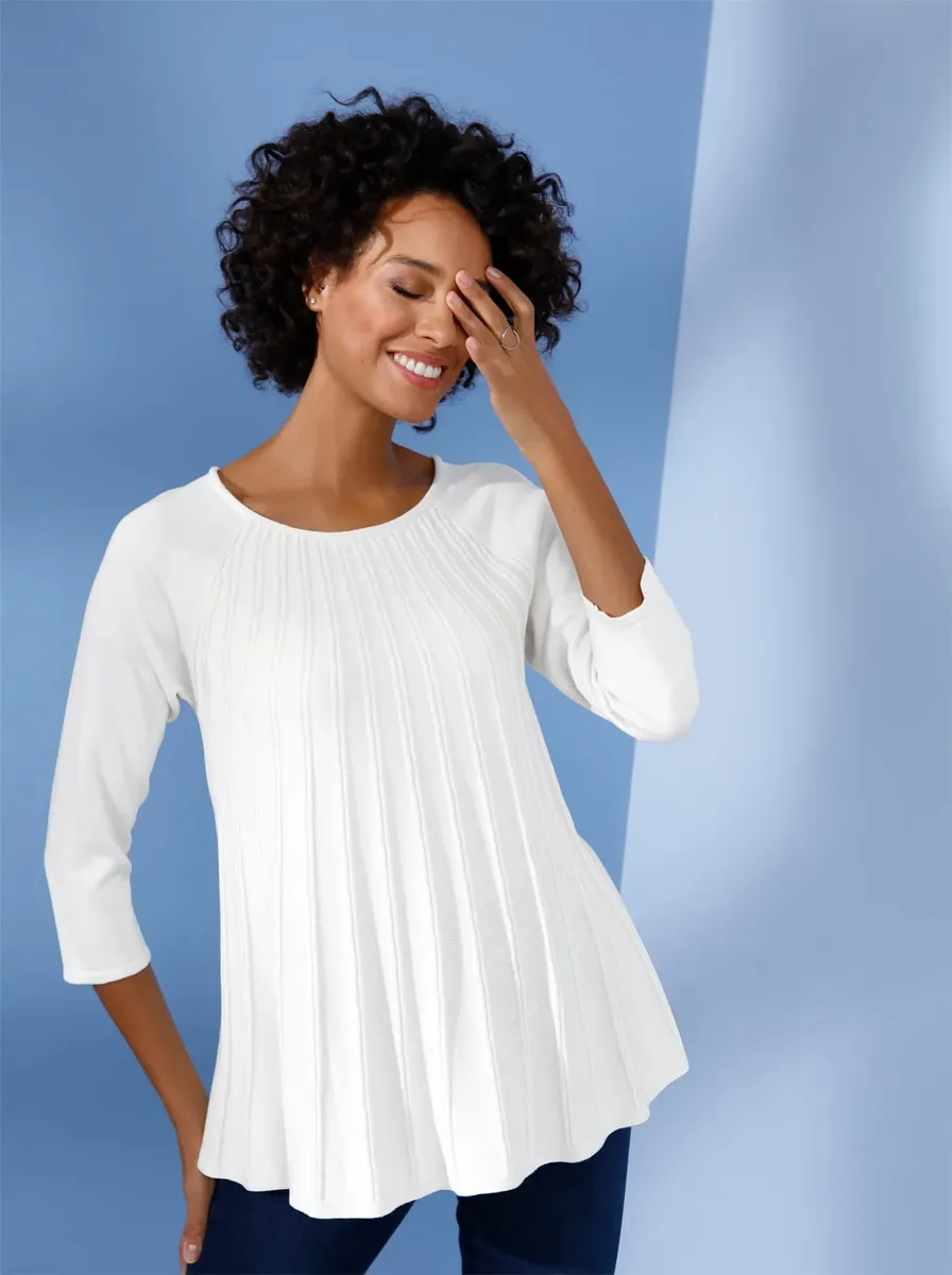 CREATION L PREMIUM вязаный свитер "шелковый свитер с содержанием кашемира", цвет Champagner
CREATION L PREMIUM вязаный свитер "шелковый свитер с содержанием кашемира", цвет Champagner