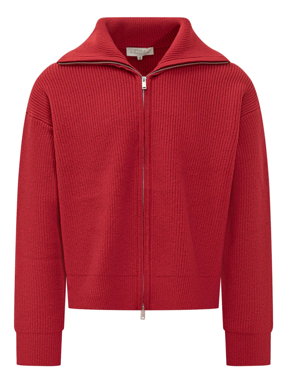 Кардиган на молнии в рубчик Studio Nicholson, красный
Кардиган на молнии в рубчик Studio Nicholson, красный
