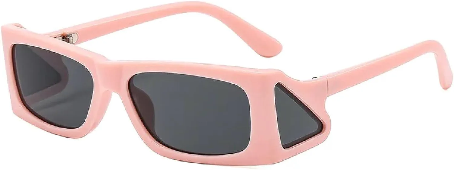 Винтажные солнцезащитные очки для женщин и мужчин в стиле ретро, разноцветные, панк, для активного отдыха, защита от УФ-излучения UV400 UATXTAU, Pink-black
Винтажные солнцезащитные очки для женщин и мужчин в стиле ретро, разноцветные, панк, для активного отдыха, защита от УФ-излучения UV400 UATXTAU, Pink-black