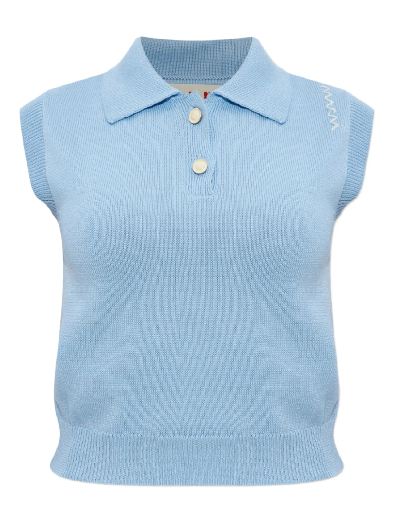 Хлопковый топ-поло Marni, синий
Хлопковый топ-поло Marni, синий
