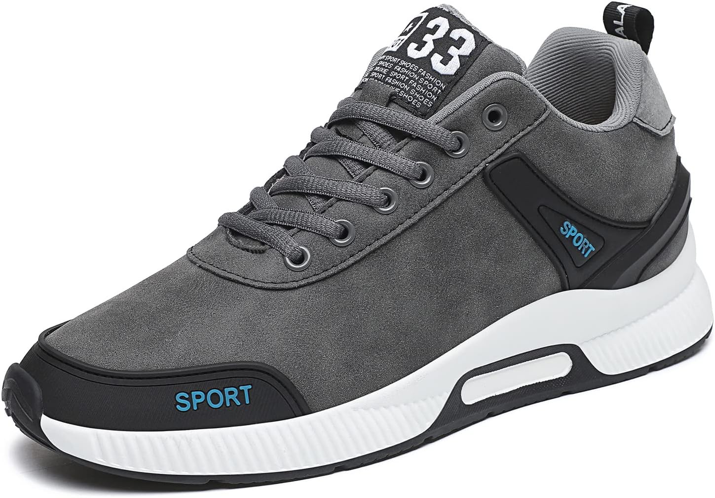 Мужские кроссовки на подъем с невидимым увеличением роста, верх из кожи, шнуровка, модные кроссовки Eliogn, серый
Мужские кроссовки на подъем с невидимым увеличением роста, верх из кожи, шнуровка, модные кроссовки Eliogn, серый