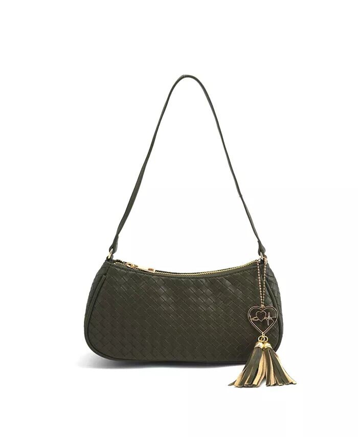Плетеная сумка на плечо Ash Heart Tassel LIKE DREAMS, зеленый
Плетеная сумка на плечо Ash Heart Tassel LIKE DREAMS, зеленый