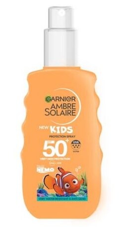 Garnier- Ambre Solaire Kids Классический солнцезащитный крем-спрей SPF50 200мл
Garnier- Ambre Solaire Kids Классический солнцезащитный крем-спрей SPF50 200мл