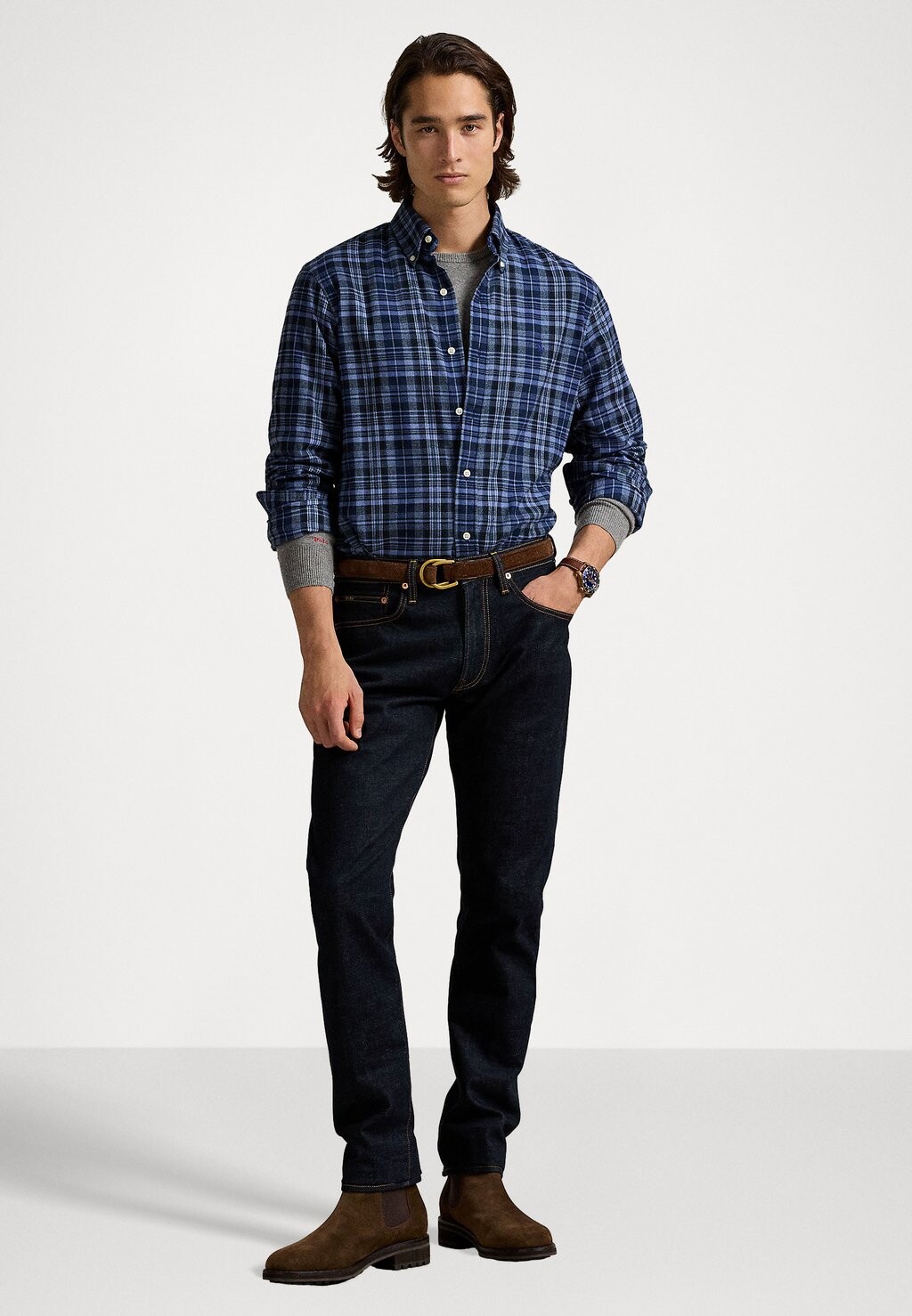 Джинсы прямого кроя PARKSIDE ACTIVE STRETCH JEAN Polo Ralph Lauren, темно-синий деним
Джинсы прямого кроя PARKSIDE ACTIVE STRETCH JEAN Polo Ralph Lauren, темно-синий деним