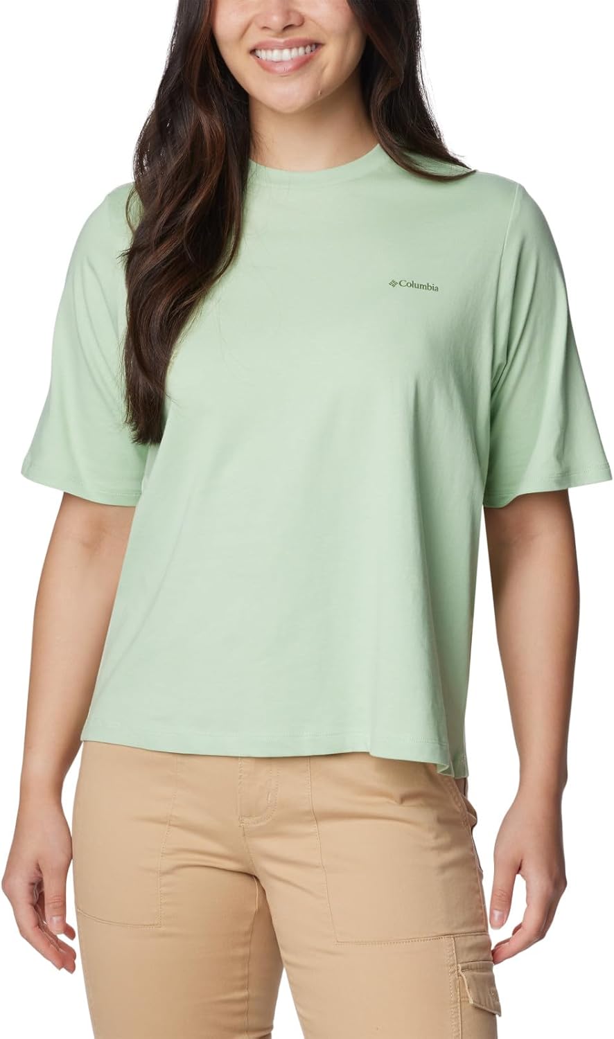 Женская футболка Columbia North Cascades с коротким рукавом и графическим принтом, Sage Leaf/Simple Gorge, Зеленый, Женская футболка Columbia North Cascades с коротким рукавом и графическим принтом, Sage Leaf/Simple Gorge
Женская футболка Columbia North Cascades с коротким рукавом и графическим принтом, Sage Leaf/Simple Gorge, Зеленый, Женская футболка Columbia North Cascades с коротким рукавом и графическим принтом, Sage Leaf/Simple Gorge