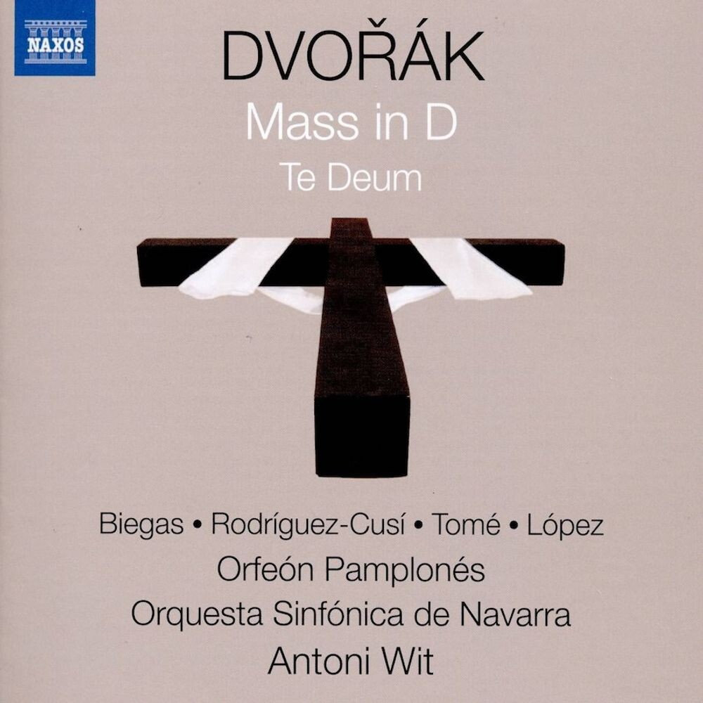 Диск CD Dvorak: Mass In D, Te Deum - Antonin Dvorák
Диск CD Dvorak: Mass In D, Te Deum - Antonin Dvorák