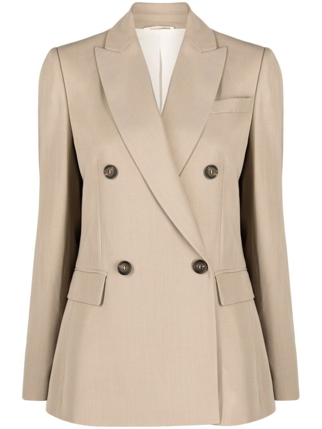 Brunello Cucinelli double breasted blazer, нейтральный цвет
Brunello Cucinelli double breasted blazer, нейтральный цвет