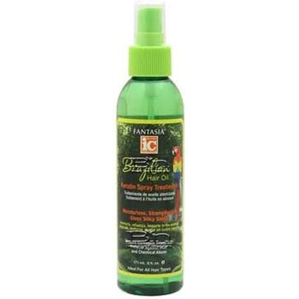 Бразильское масло для волос с кератиновым спреем, 171 мл, 6 жидких унций Fantasia
Бразильское масло для волос с кератиновым спреем, 171 мл, 6 жидких унций Fantasia