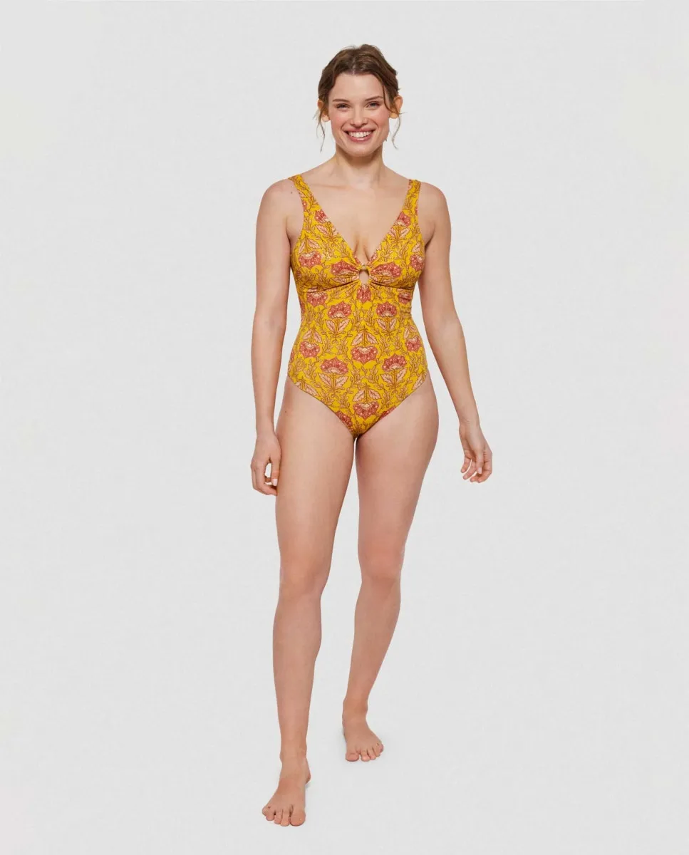 Женский купальник из этнической ткани без косточек Gisela, мультиколор
Женский купальник из этнической ткани без косточек Gisela, мультиколор