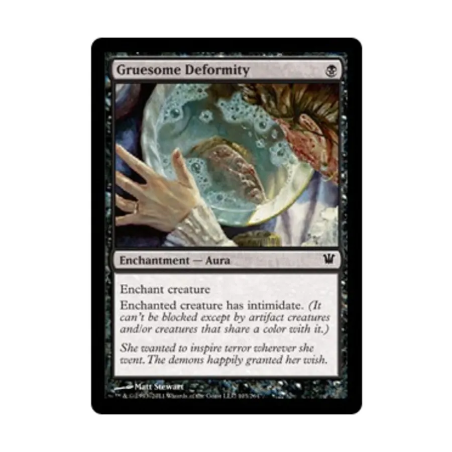 CCG Ужасное уродство (C) (фольга), MTG - Innistrad
CCG Ужасное уродство (C) (фольга), MTG - Innistrad