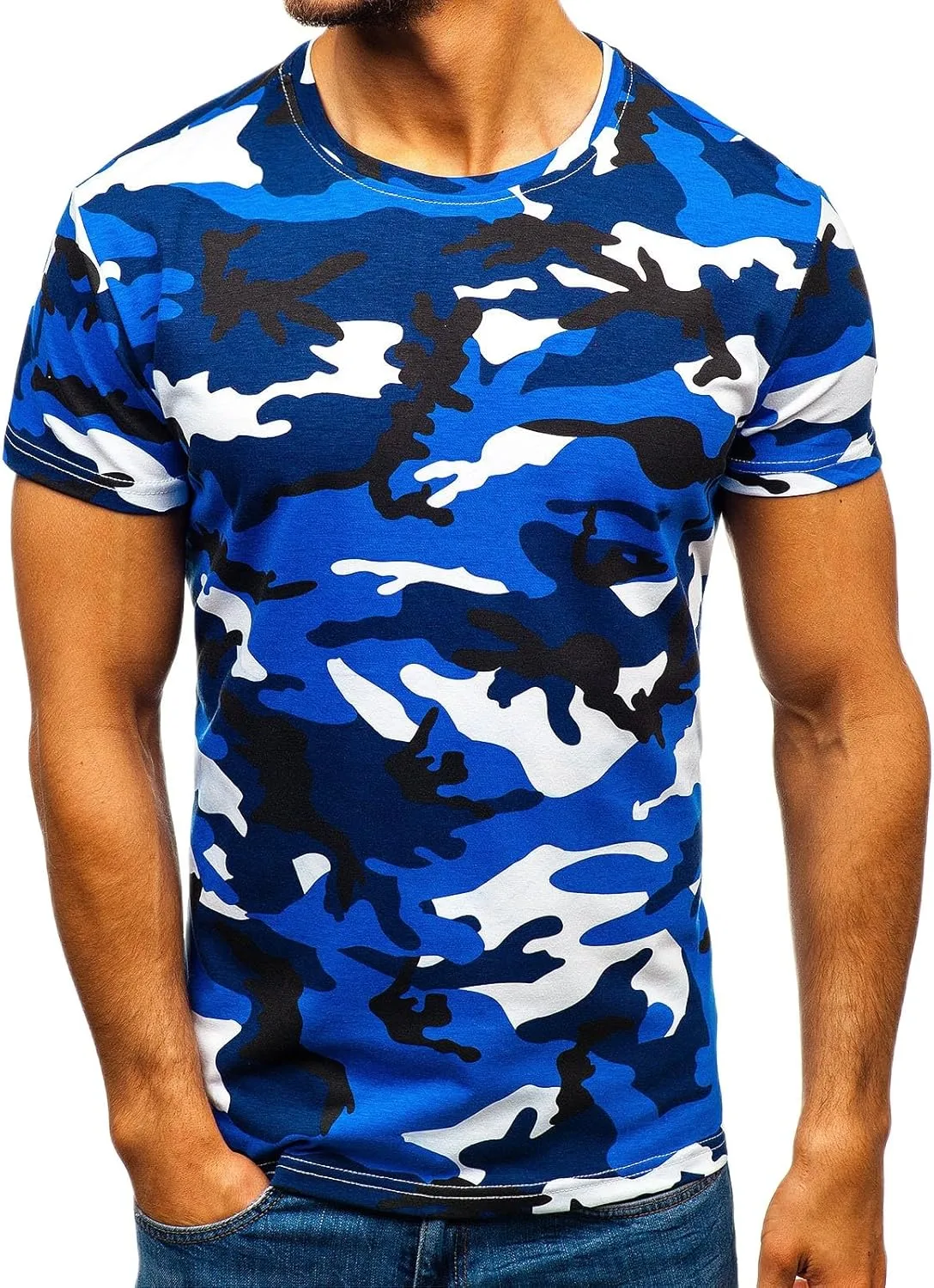 Мужская футболка Camouflage с коротким рукавом RSZGSWS
Мужская футболка Camouflage с коротким рукавом RSZGSWS