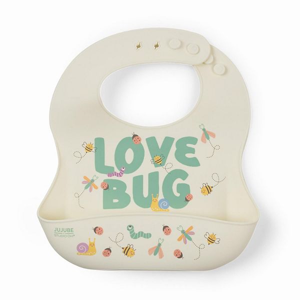 Силиконовый слюнявчик Jujube X Studio Oh!, Love Bug
Силиконовый слюнявчик Jujube X Studio Oh!, Love Bug