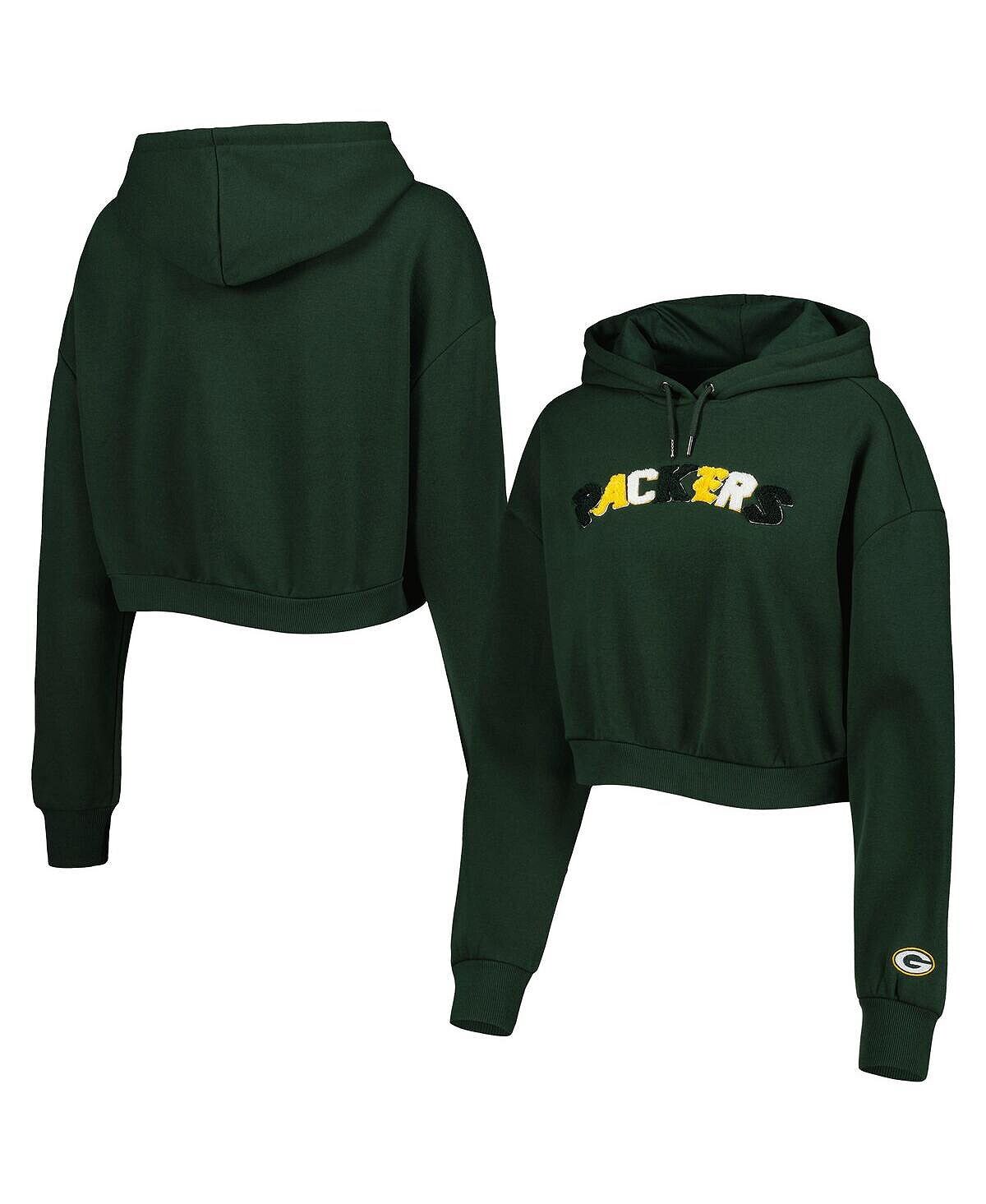 Женский укороченный пуловер с капюшоном Green Bay Packers зеленого цвета The Wild Collective, зеленый
Женский укороченный пуловер с капюшоном Green Bay Packers зеленого цвета The Wild Collective, зеленый