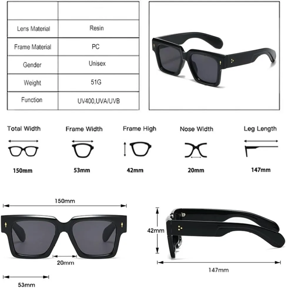 LVTFCO Большие женские солнцезащитные очки класса люкс с модными заклепками, солнцезащитные очки UV400 для мужчин, желто-синие солнцезащитные очки, Black Orange
LVTFCO Большие женские солнцезащитные очки класса люкс с модными заклепками, солнцезащитные очки UV400 для мужчин, желто-синие солнцезащитные очки, Black Orange