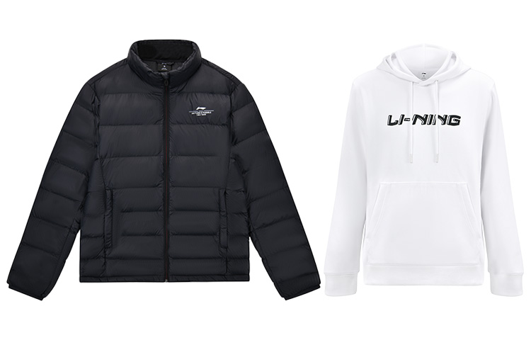 Лининг серия для настольного тенниса повседневная спортивная одежда унисекс черный+белый 
Лининг серия для настольного тенниса повседневная спортивная одежда унисекс черный+белый