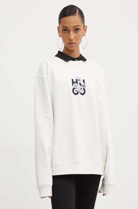 Хлопковая толстовка Hugo, бежевый
Хлопковая толстовка Hugo, бежевый