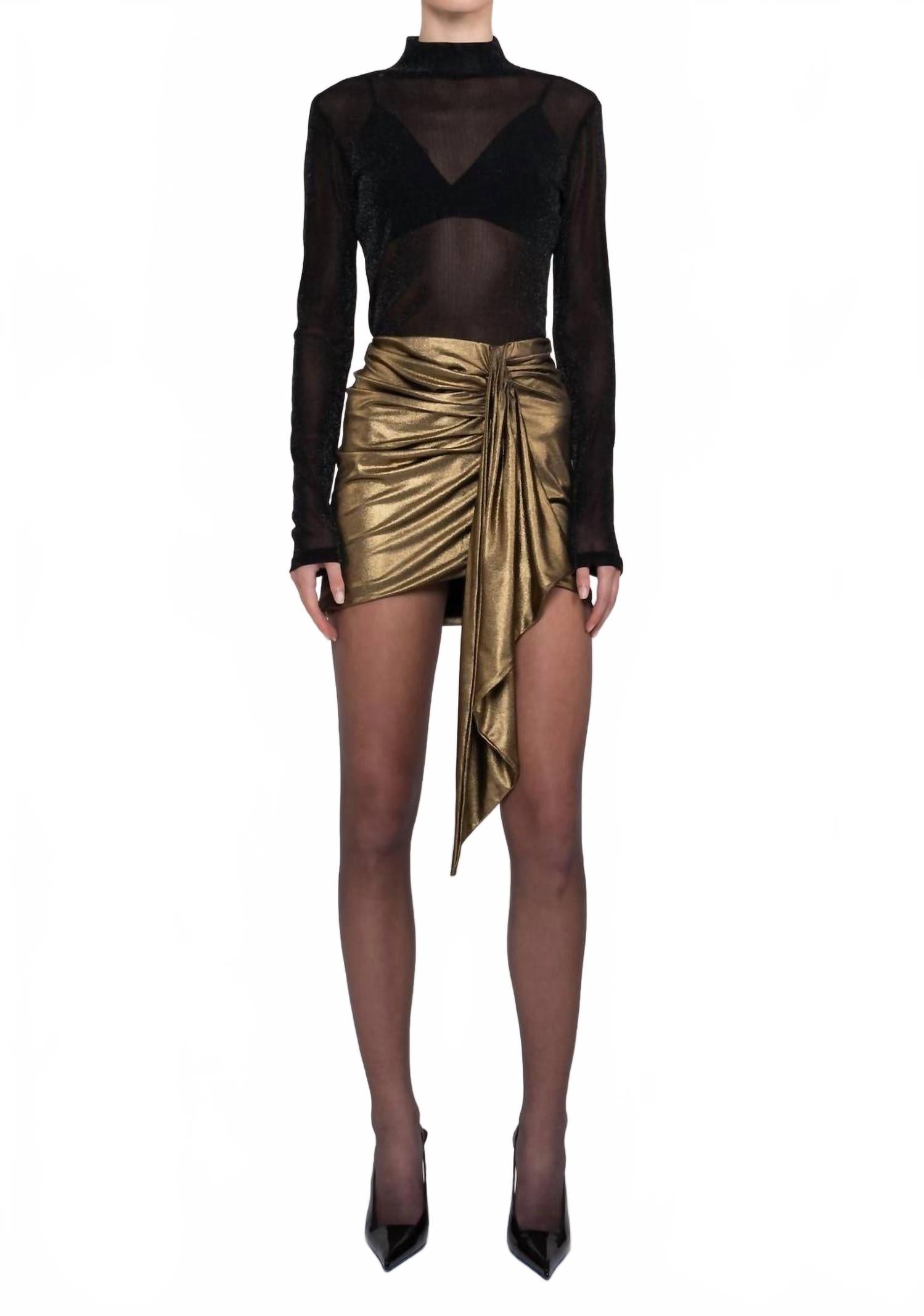 Марго Мини-юбка в бронзовом цвете NONCHALANTLABEL, бронзовый
Марго Мини-юбка в бронзовом цвете NONCHALANTLABEL, бронзовый