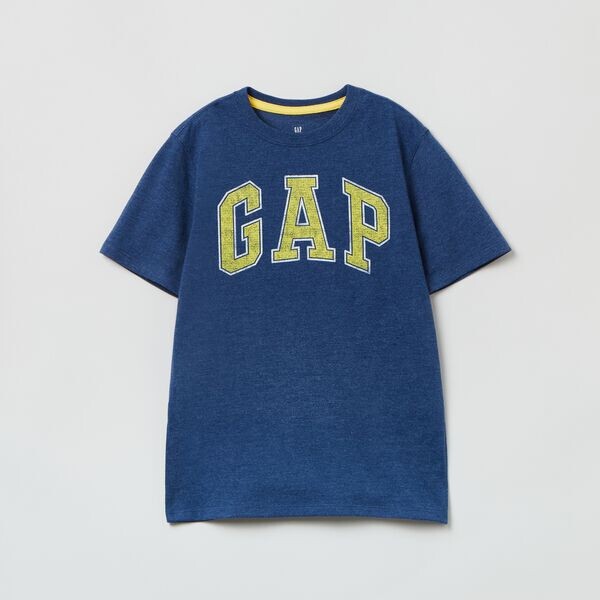 Футболка с круглым вырезом и винтажным логотипом Gap, голубой
Футболка с круглым вырезом и винтажным логотипом Gap, голубой