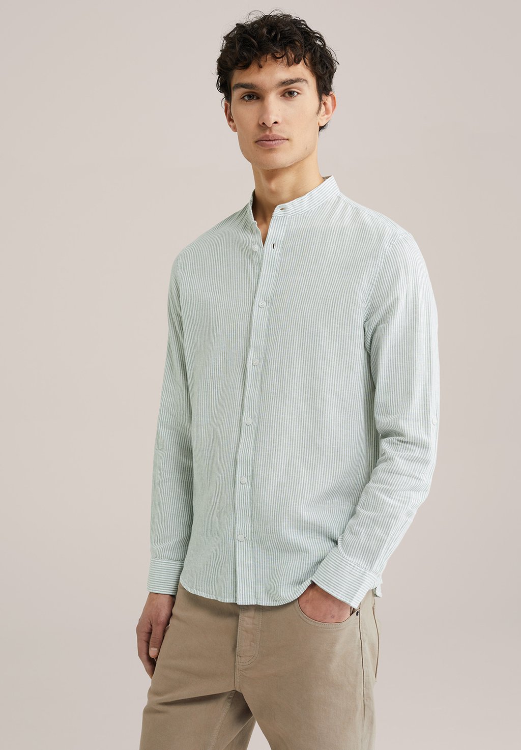 Рубашка FUNDAMENTALS WE Fashion, зеленый
Рубашка FUNDAMENTALS WE Fashion, зеленый